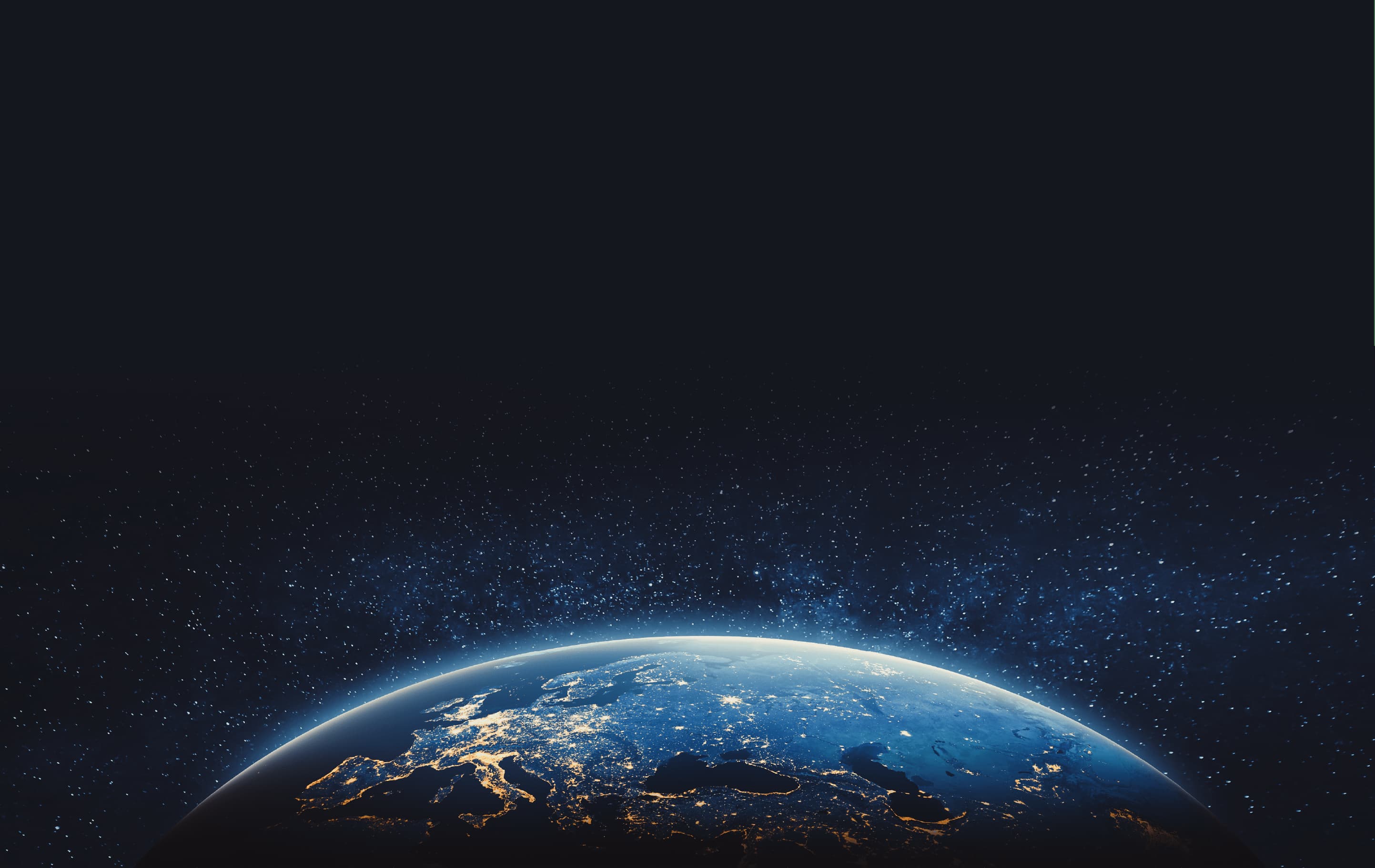 宇宙空間を背景にしたイメージ画像