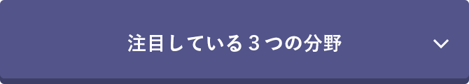 注目している３つの分野